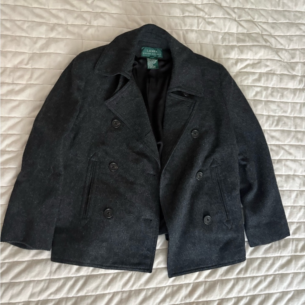 Ralph Lauren Charcoal Coat